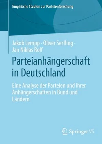 Parteianhängerschaft in Deutschland: Eine Analyse der Parteien und ihrer Anhängerschaften in Bund und Ländern
