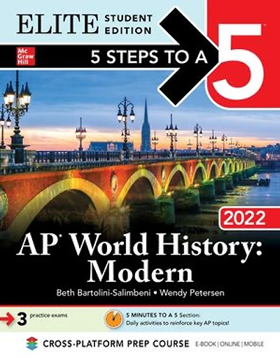 5 Steps To A 5: Ap World History: Modern 2022 Elite Student Edition