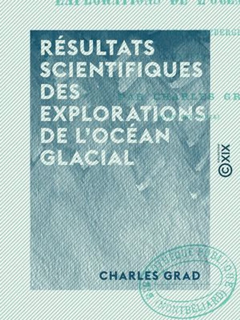 Résultats scientifiques des explorations de l'océan glacial: À l'est des Spitzbergen en 1871