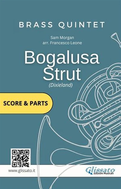 Brass Quintet: Bogalusa Strut (score & parts): Dixieland