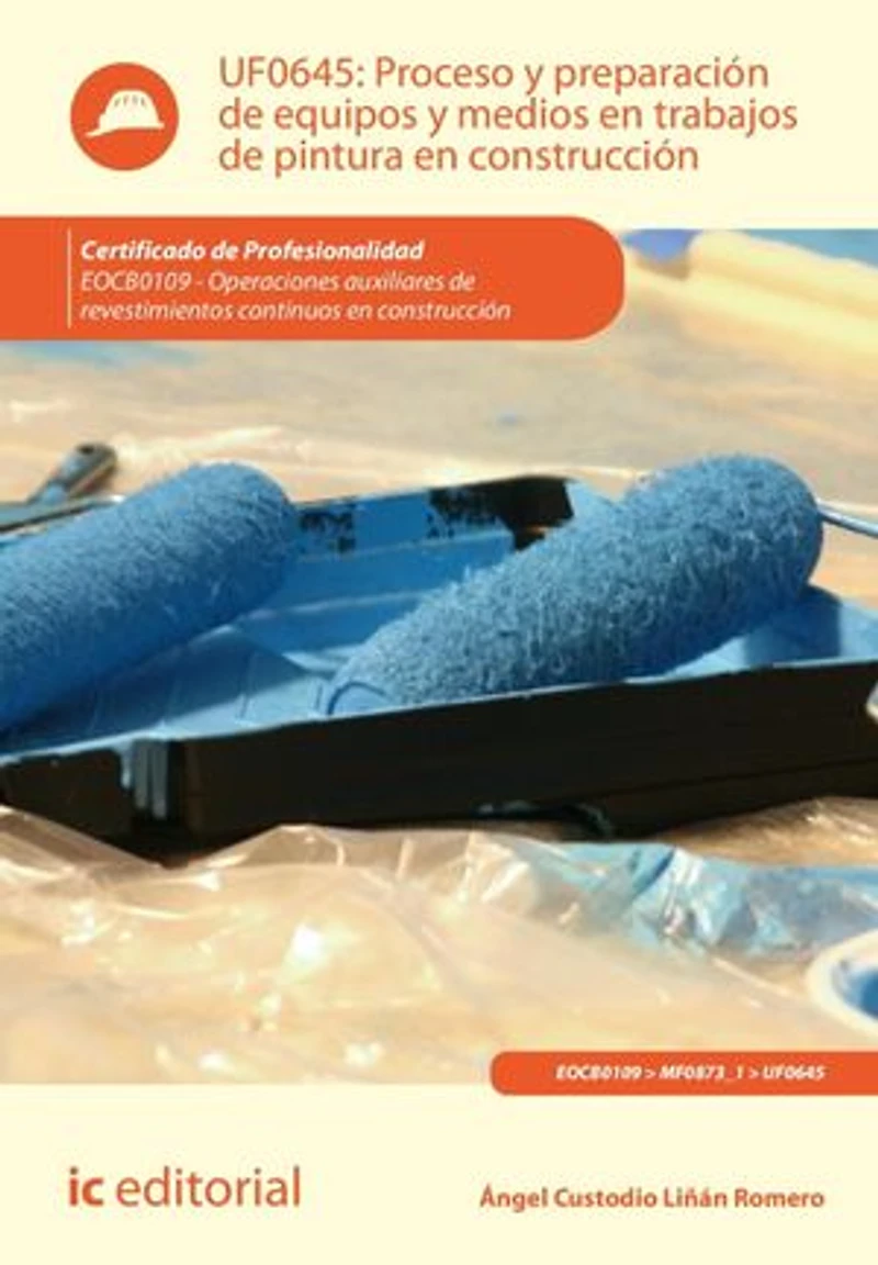 Proceso y preparación de equipos medios en trabajos pintura construcción. EOCB0109