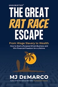 Unscripted - The Great Rat-Race Escape: From Wage Slavery to Wealth: How Start a Purpose Driven Business and Win Financial Freedom for Lifetime