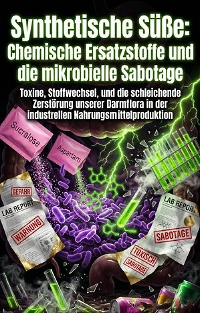 Synthetische Süße: Chemische Ersatzstoffe und die mikrobielle Sabotage: Toxine, Stoffwechsel, und die schleichende Zerstörung unserer Darmflora in der industriellen Nahrungsmittelproduktion