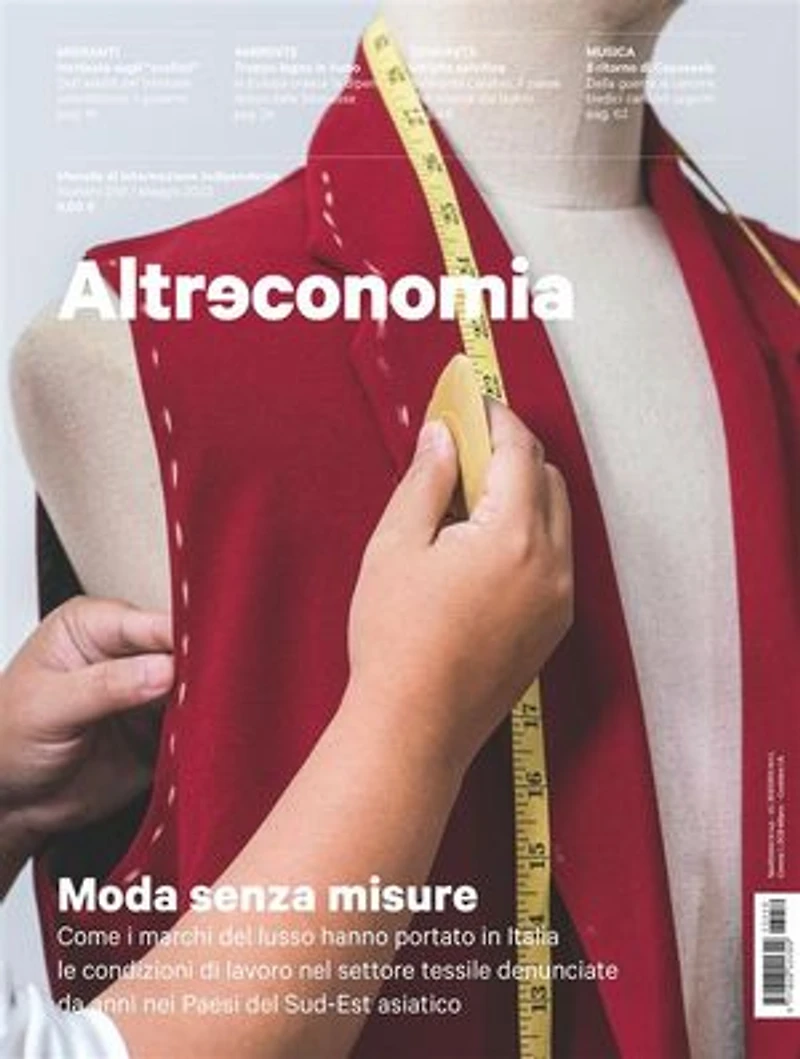 Altreconomia 259 - Maggio 2023: Moda senza misure