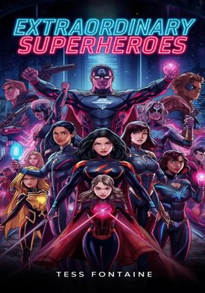Superhero Power Coloring Book