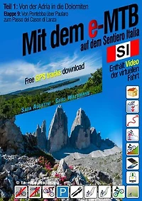Mit dem (e)-MTB auf dem Sentiero Italia: Etappe 9: Von Pontebba über Paularo zum Passo del Cason di Lanza