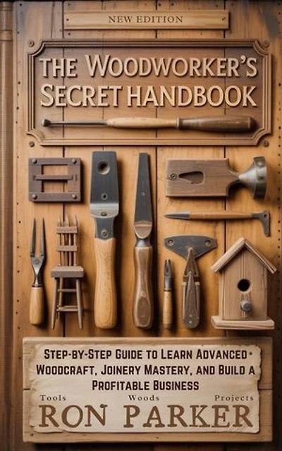 The Woodworker's Secret Handbook: Step-by-Step Guide to Learn Advanced Woodcraft, Joinery Mastery, and Build a Profitable Business