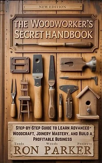 The Woodworker's Secret Handbook: Step-by-Step Guide to Learn Advanced Woodcraft, Joinery Mastery, and Build a Profitable Business