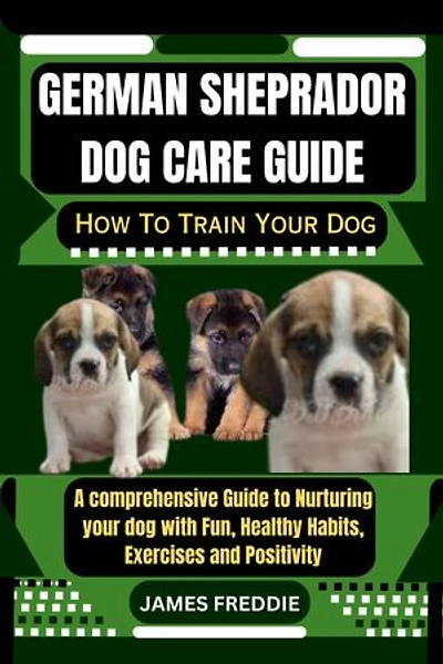 German Sheprador Dog care guide: How To Train Your Dog A comprehensive Guide to Nurturing your dog with Fun, Healthy Habits, Exercises and Positivity