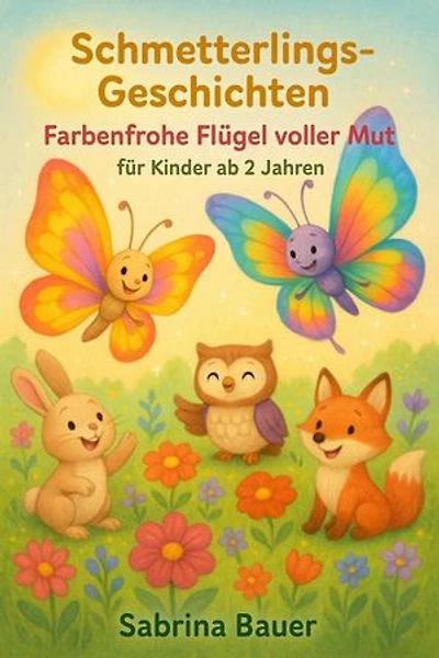 Schmetterlings-Geschichten: Farbenfrohe Flügel voller Mut – für Kinder ab 2 Jahren
