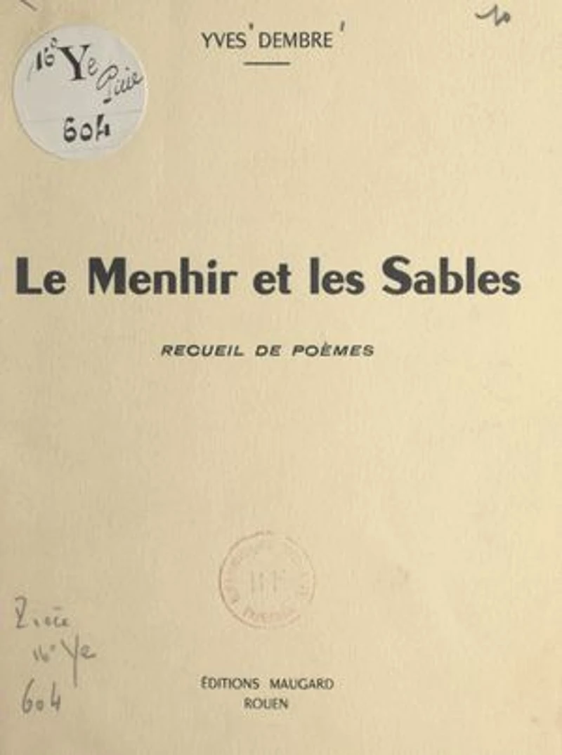 Le menhir et les sables