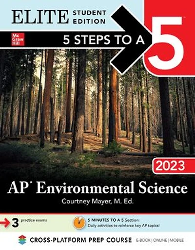 5 Steps to a 5: AP Environmental Science 2024 Elite Student Edition