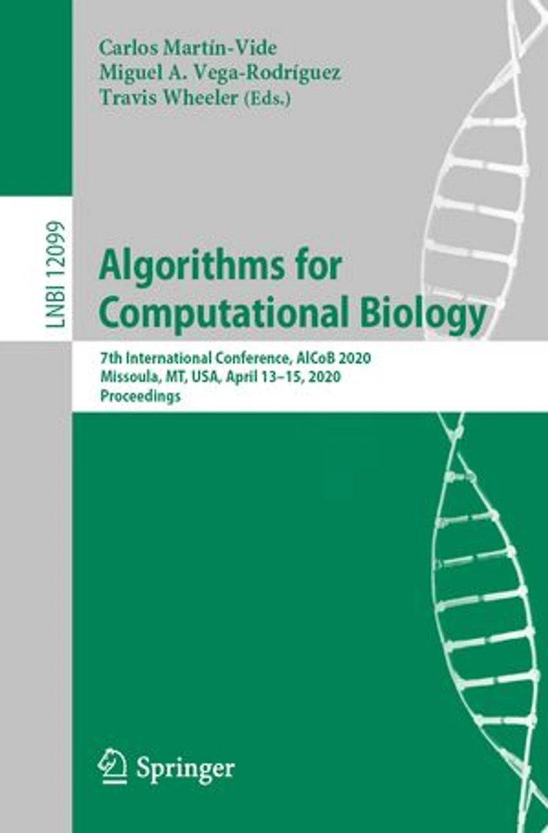 Algorithms for Computational Biology: 7th International Conference, AlCoB 2020, Missoula, MT, USA, April 13-15, Proceedings