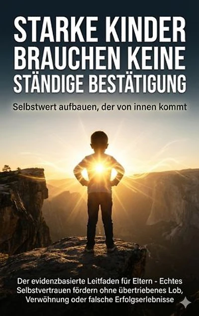 Starke Kinder brauchen keine ständige Bestätigung: Selbstwert aufbauen, der von innen kommt: Der evidenzbasierte Leitfaden für Eltern - Echtes Selbstvertrauen fördern ohne übertriebenes Lob, Verwöhnung oder falsche Erfolgserlebnisse