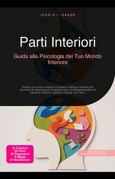 Parti Interiori: Guida alla Psicologia del Tuo Mondo Interiore: Esplora il tuo team interiore e impara il dialogo interiore con strumenti di coaching per l'autodirezione, le sottopersonalità e il bambino interiore, ispirato a Schulz von Thun.