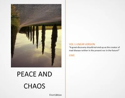 Peace and Chaos: A great discovery should not end up as the creator of mad disease neither in the present nor in the future!
