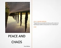Peace and Chaos: A great discovery should not end up as the creator of mad disease neither in the present nor in the future!
