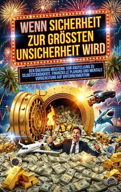 Wenn Sicherheit zur größten Unsicherheit wird: Den Übergang meistern: Von Anstellung zu Selbstständigkeit, finanzielle Planung und mentale Vorbereitung auf Unternehmertum