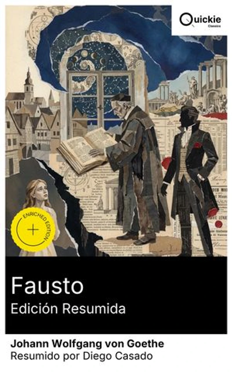 Fausto (Edición resumida): Edición enriquecida. Tragedia filosófica del pacto con Mefistófeles: Gretchen, Walpurgisnacht y la alegoría histórico‑mitológica del clasicismo de Weimar