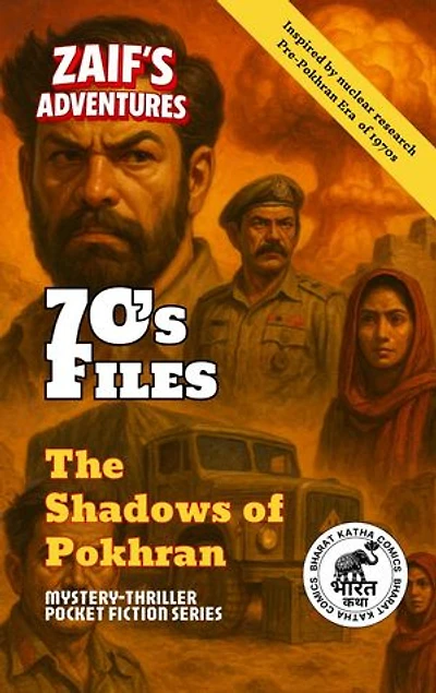 Zaif's Adventures - 70's Files: The Shadows of Pokhran: Zaif's Adventures Series - BharatKatha Comics Pulp-Fiction, #3