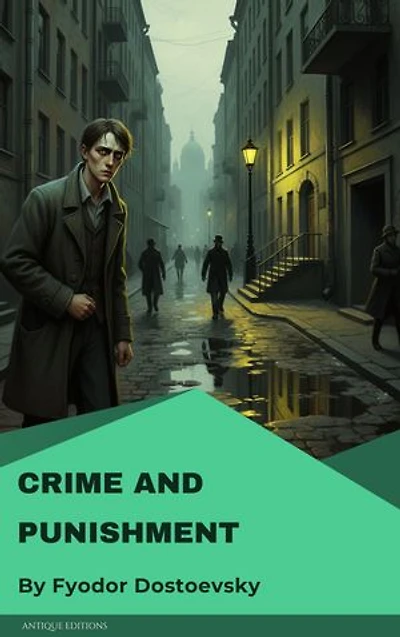 Crime and Punishment: Classic Psychological Novel of Guilt and Redemption by Fyodor Dostoevsky