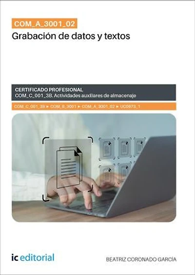 COM_A_3001_02. Grabación de datos y textos