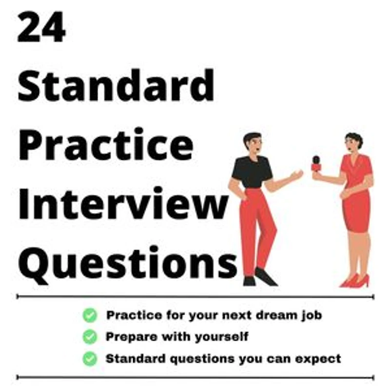 24 Standard Practice Interview Questions
