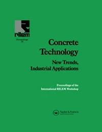 Concrete Technology: New Trends, Industrial Applications: Proceedings Of The International Rilem Workshop