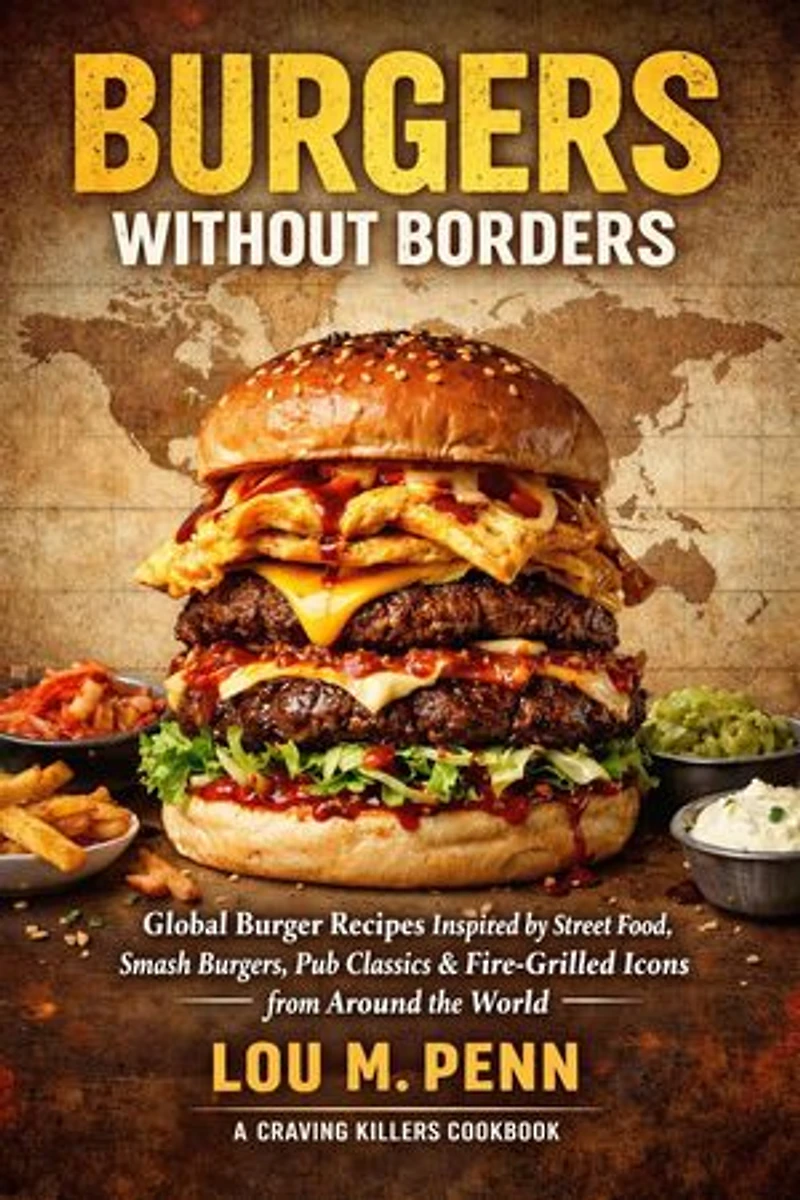 Burgers Without Borders: Global Burger Recipes Inspired by Street Food, Smash Burgers, Pub Classics & Fire-Grilled Icons from Around the World