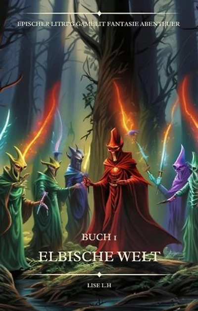 Elbische Welt:Ein Epischer LitRPG GameLit Fantasie Abenteuer Roman(Buch
