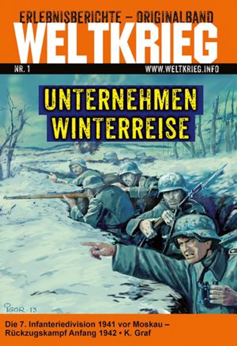 Unternehmen Winterreise: Die 7. Infanteriedivision 1941 vor Moskau – Rückzugskampf Anfang 1942