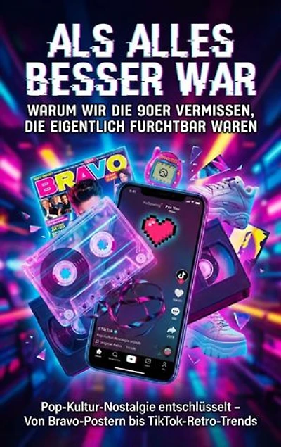 Als alles besser war: Warum wir die 90er vermissen, die eigentlich furchtbar waren: Pop-Kultur-Nostalgie entschlüsselt – Von Bravo-Postern bis TikTok-Retro-Trends