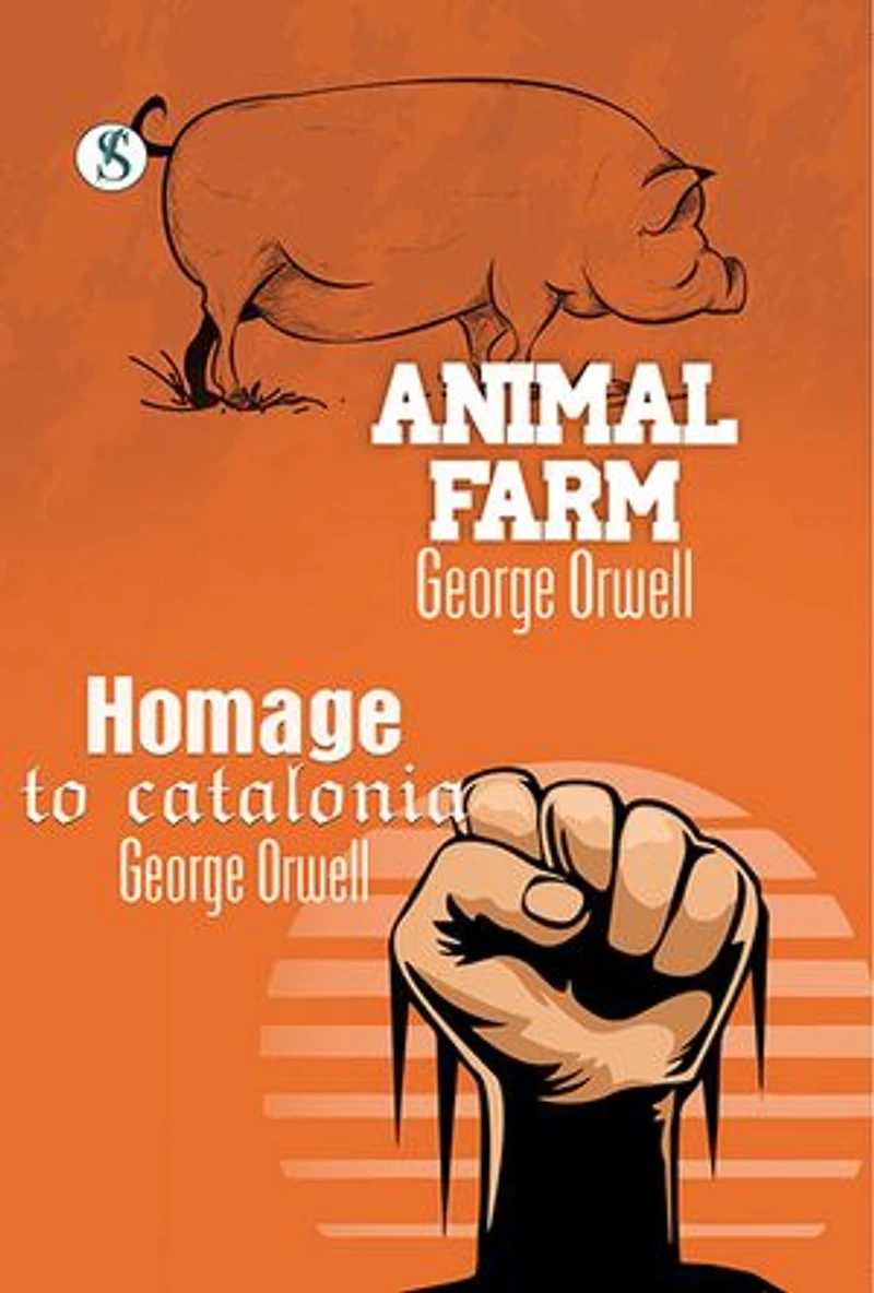 Animal Farm & Homage To Catalonia Combo Set Of 2 Book