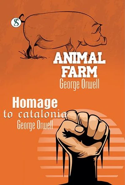 Animal Farm & Homage To Catalonia Combo Set Of 2 Book