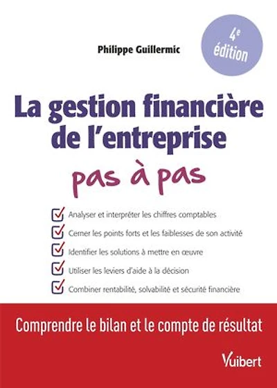 La gestion financière de l'entreprise Pas à pas: Comprendre le bilan et le compte de résultat