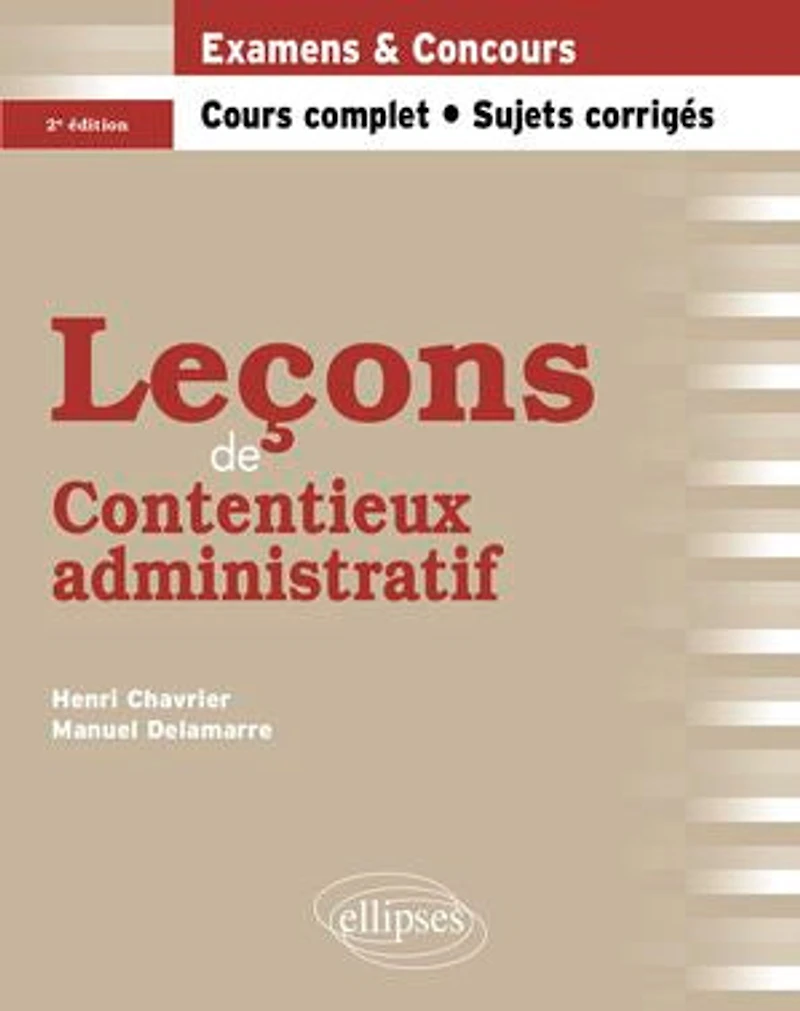 Leçons de Contentieux administratif
