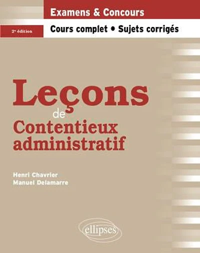 Leçons de Contentieux administratif