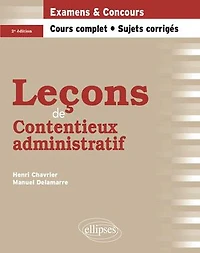 Leçons de Contentieux administratif