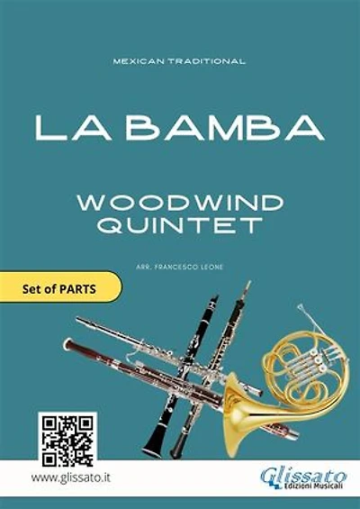 Woodwind Quintet sheet music: La Bamba (set of parts): early intermediate level