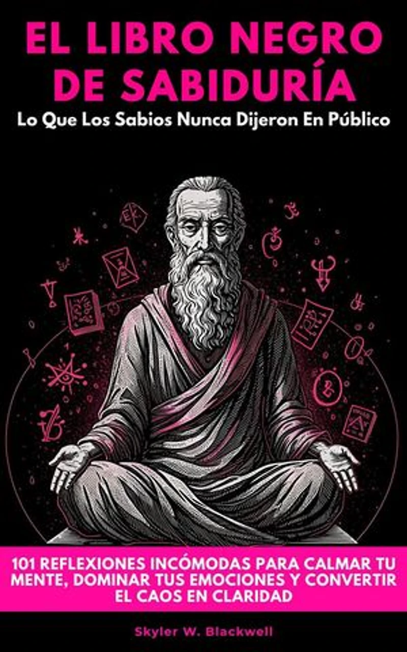 El Libro Negro De Sabiduría: Lo Que Los Sabios Nunca Dijeron En Público. 101 Reflexiones Incómodas Para Calmar Tu Mente, Dominar Tus Emociones Y Convertir El Caos En Claridad