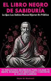 El Libro Negro De Sabiduría: Lo Que Los Sabios Nunca Dijeron En Público. 101 Reflexiones Incómodas Para Calmar Tu Mente, Dominar Tus Emociones Y Convertir El Caos En Claridad