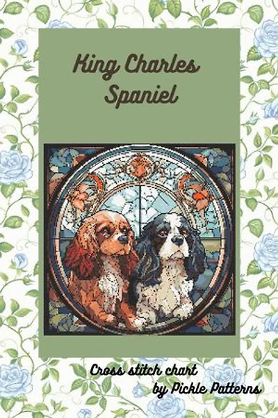 King Charles Spaniel: Stained Glass Animals
