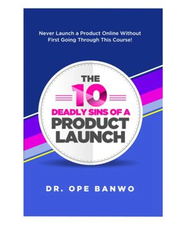 10 DEADLY SINS OF A PRODUCT LAUNCH