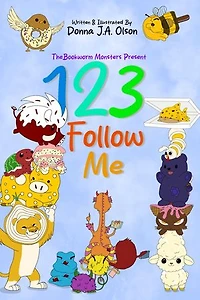 1 2 3 Follow Me: The Bookworm Monsters Present