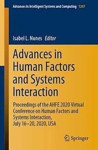 Advances Human Factors and Systems Interaction: Proceedings of the AHFE 2020 Virtual Conference on Interaction, July 16-20, 2020, USA