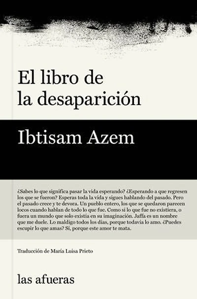 El libro de la desaparición