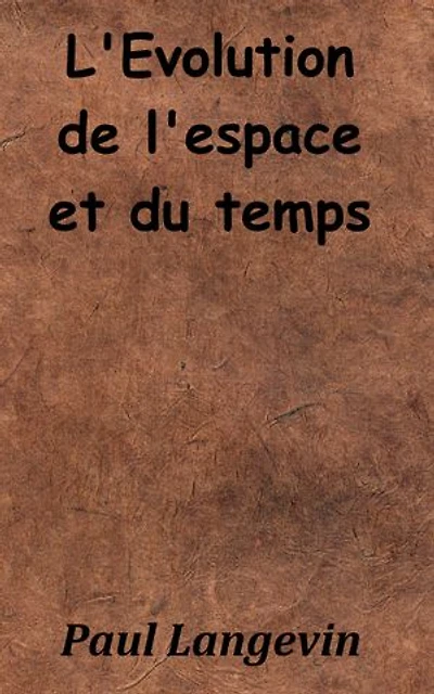 L’Évolution de l’espace et du temps