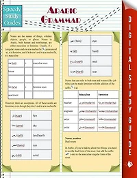 Arabic Grammar (Speedy Study Guides)