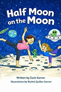 Half Moon on the Moon
