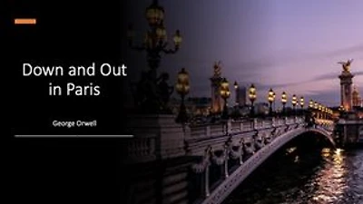 Down and Out in Paris